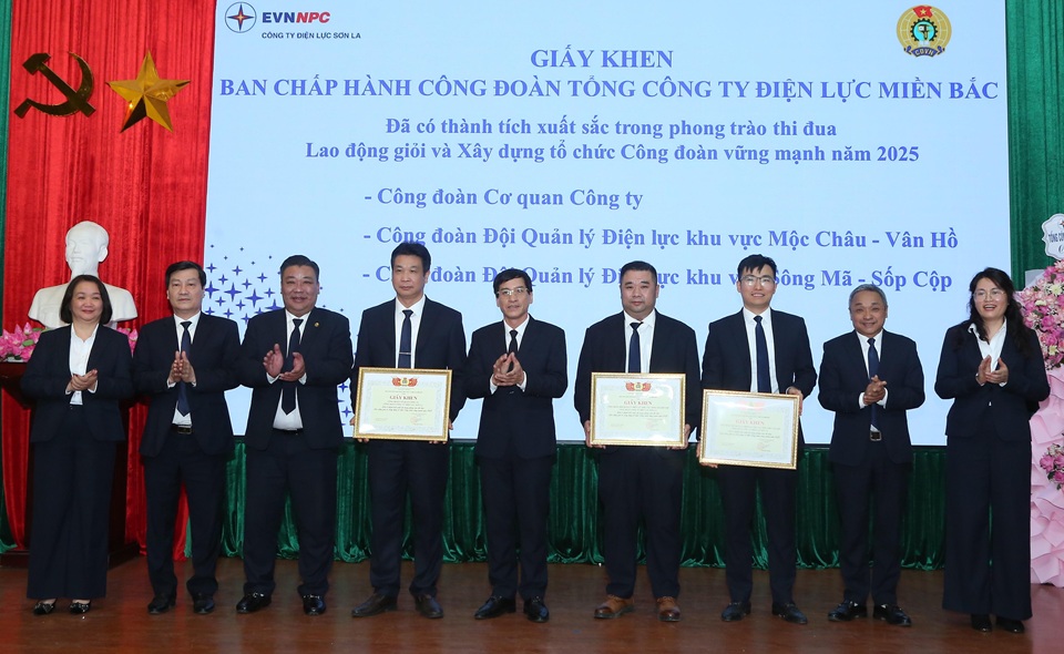 Công đoàn Công ty Điện lực Sơn La: Quan tâm, chăm lo đời sống người lao động, quyết tâm hoàn thành nhiệm vụ năm 2026